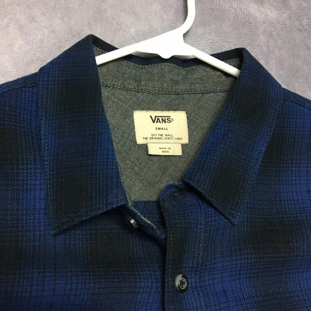 Vans mens plaid
